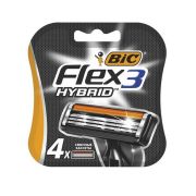 BIC  Кассеты  ФЛЕКС 3 ГИБРИД 4 шт/6 /24