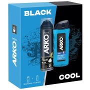 ЦЕНА! ARKO  Подар. набор ARKO (Гель для душа Cool 260 мл + ARKO пена Black 200 мл) /6