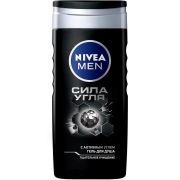 NIV Гель д/душа Мужской  СИЛА УГЛЯ     250 мл 6/12  /84045